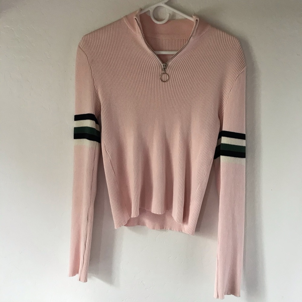 Pink pullover